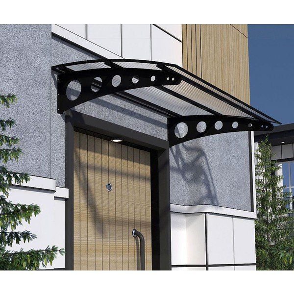 Şentürk MD1 Yapı Metal Taşıyıcılı 170x100 cm Kapı Üstü Pratik Sundurma