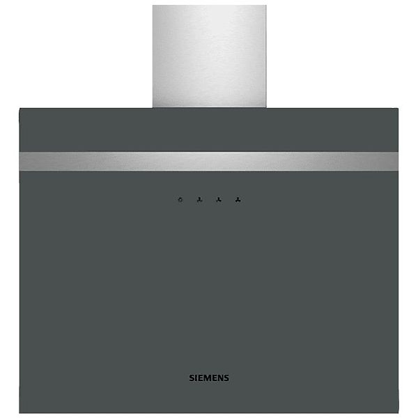 Siemens LC65FCJ00T 60 cm Antrasit Gri Cam Duvar Tipi Ankastre Davlumbaz
