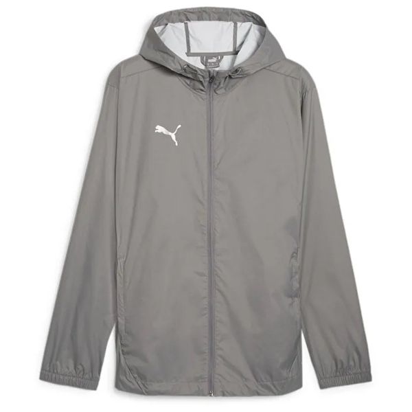 Puma 65859913 Teamfinal Allweather JKT Gri Futbol Antrenman Erkek Yağmurluk