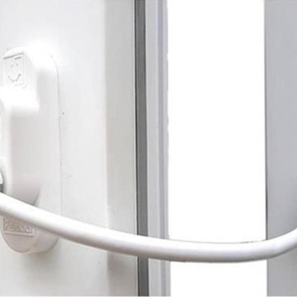 Penkid Anahtarlı Çelik Halatlı Pvc 20 Adet Pencere Emniyet Güvenlik Kilidi
