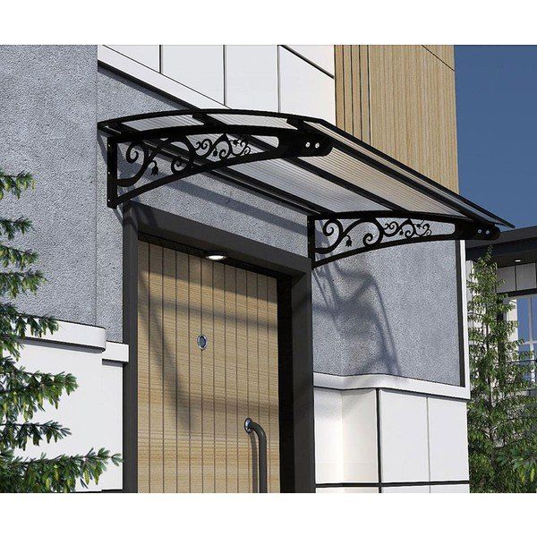 Şentürk MD2 Yapı Metal Taşıyıcılı 170x100 cm Kapı Üstü Pratik Sundurma