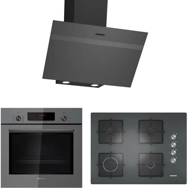 Siemens HB012FBH1T - EO7C9PO12O - LC64KPJ70T 3'lü Ankastre Set