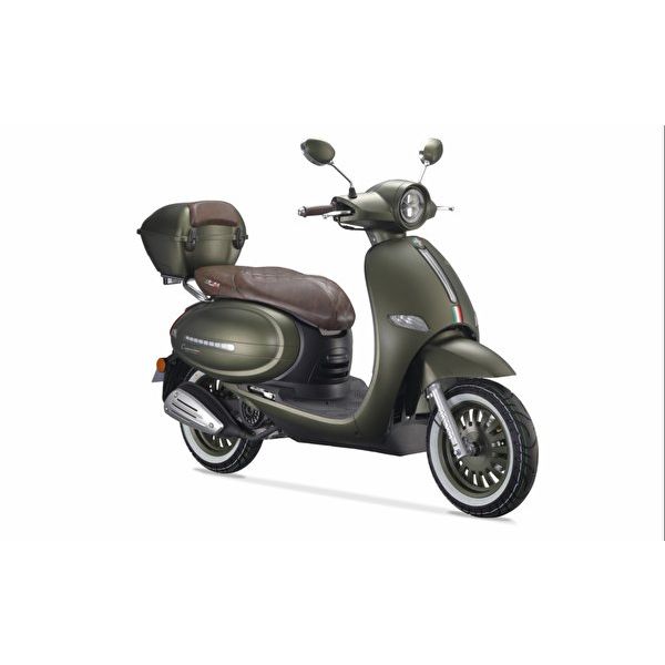 Arora Cappucino 50 2023 Model Yeşil Scooter