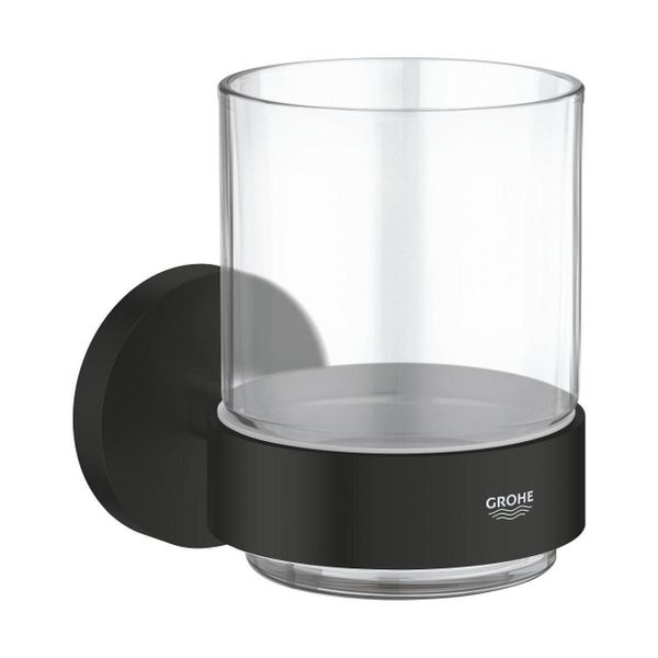 Grohe 1022562430 Essentials Mat Siyah Diş Fırçalık