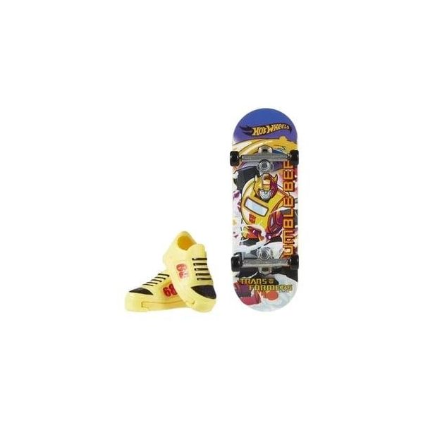 Hot Wheels HMY18-HVK38 Skate Temalı Ayakkabı ve Parmak Kaykay