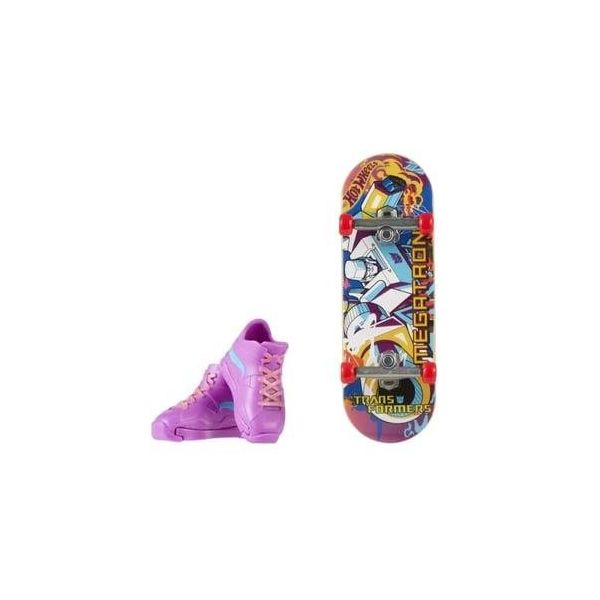Hot Wheels HMY18-HVK37 Skate Temalı Ayakkabı ve Parmak Kaykay