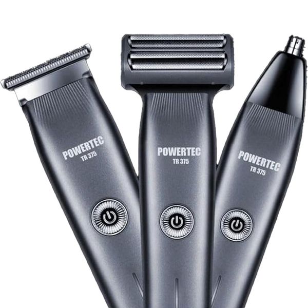 Powertec TR-375 3 in 1 Tıraş Makinesi