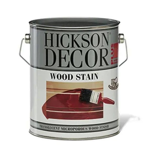 Hickson Decor Wood Stain 5 lt Western Su Bazlı Ahşap Boyası