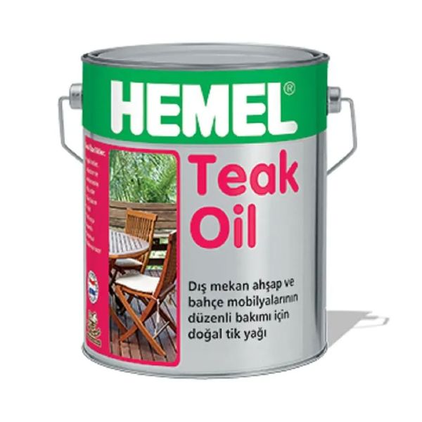 Hemel Teak Oil 1. Sınıf 2.5 L Tik Yağı
