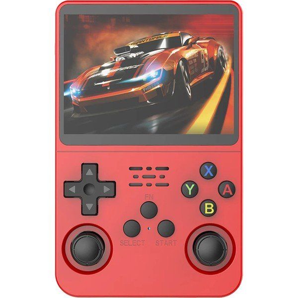 Bilişim Burada R36S Kırmızı 64GB Retro Oyun Konsolu