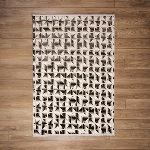 Evidea Vulga Antrasit 160x230 cm Soft Halı