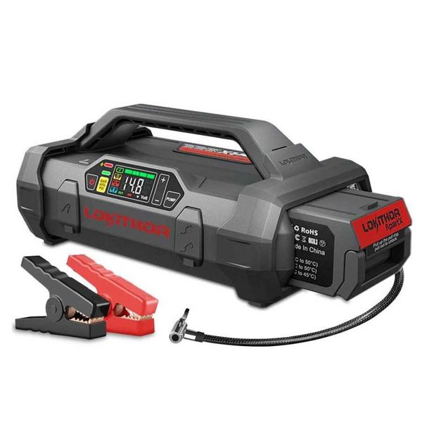 Lokithor Apartx 2500 12 V 2500AMP Lifepo4 Akıllı Akü Takviye + Pompa + Powerbank + LED Lamba