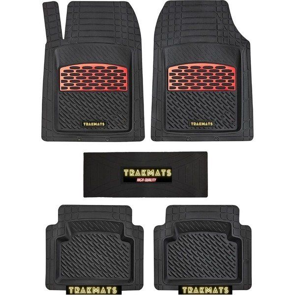 Trakmats Honda Crv 1999 Universal Lüks Kırmızı Oto Paspas
