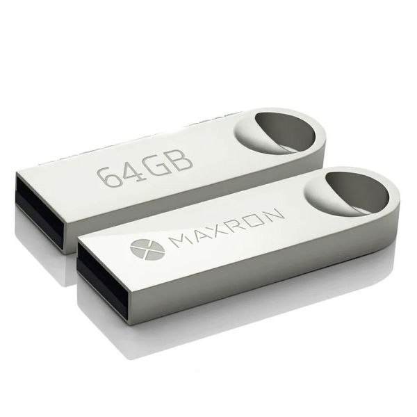 Maxron 64 GB Metal Gövde Ömür Boyu Garantili Güvenli USB Flash Bellek