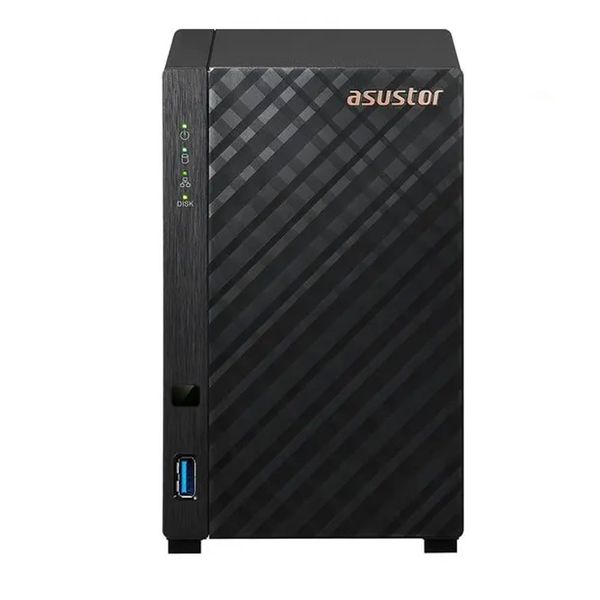 Asustor AS1102TL Realtek RTD1619B 2 Yuvalı 2x22 TB Desteği 1 GB DDR4 1x1GBE 1xUSB3.2 1xUSB2.0 NAS Depolama