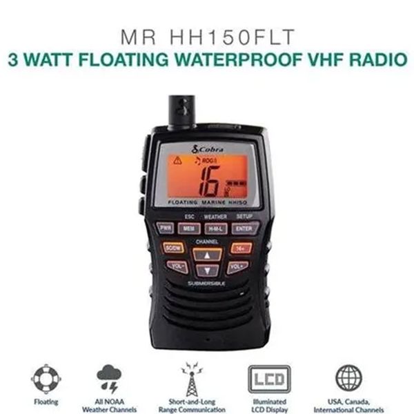 Aselsan Cobra MR HH150 EU VHF Açık Kapalı Alan Deniz El Telsizi