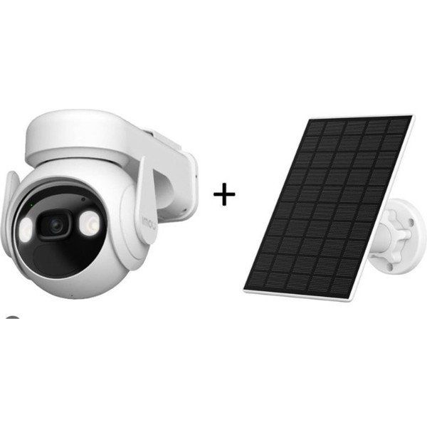 Imou KIT-IPC-K9EP-3T0TEEU-FSP12-TYPEC 3 MP Dış Ortam Bataryalı 4G Solar Panel Kiti ve Kamera