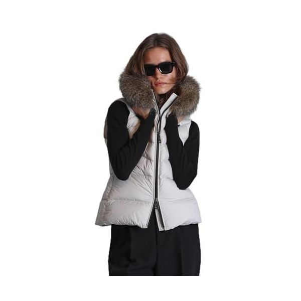 Lufian 122130003 Luna Tekno Ekru Kadın Yelek