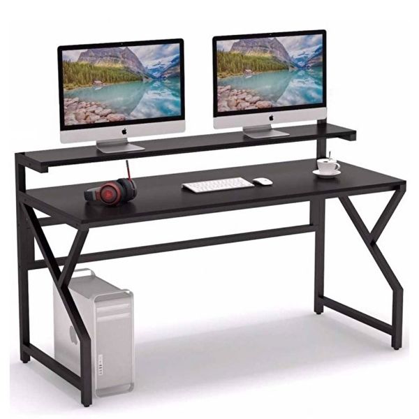 Zizuva Monitör Sehpalı Bilgisayar Masası