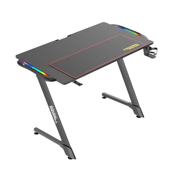 Twisted Minds TM-Z-1060-RGB Z Design Karbon Fiber RGB Oyuncu Masası