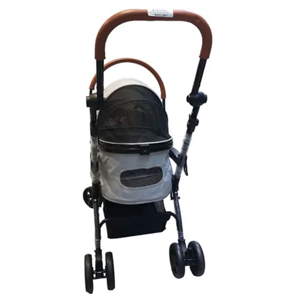 Tommy 76.5x48x99 cm Gri Max 15 kg Evcil Hayvan Arabası