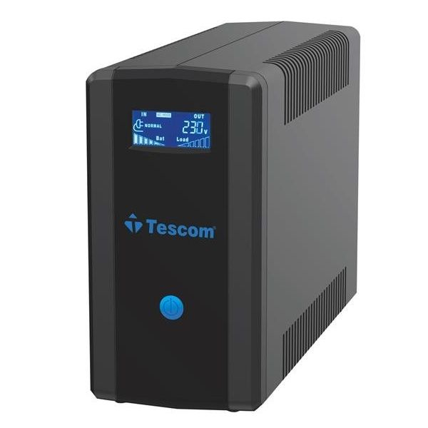 Tescom Leo 1500Va Lcd Usb Rj45 Modem Protect Ups Güç Kaynağı