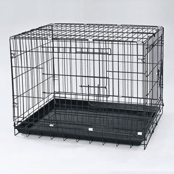 DaYang 78x48x55 cm Siyah Metal Köpek Kafesi
