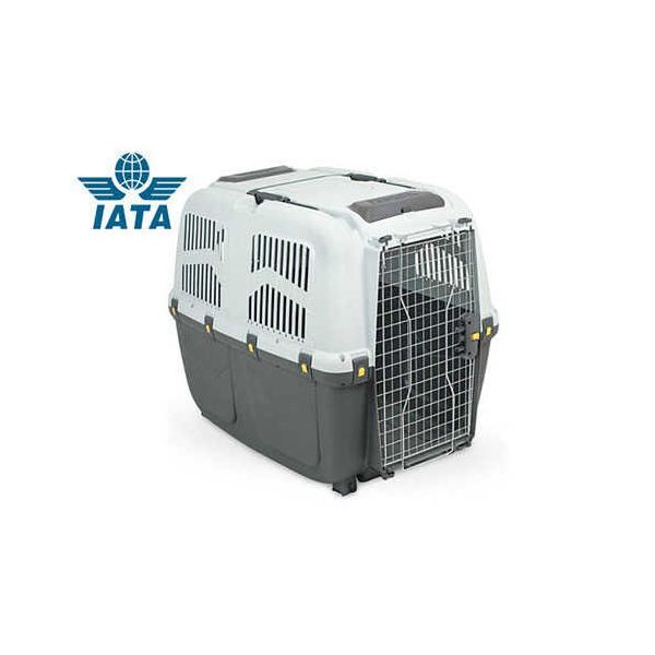 Skudo 7 Iata Tekerleksiz Plastik 105x73x76 cm Kedi ve Köpek Taşıma Kafesi