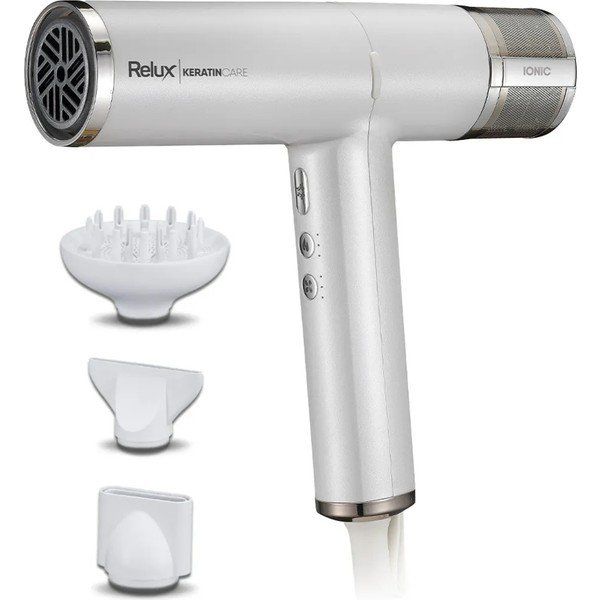 Relux RHD9190W Keratin Care Beyaz Saç Kurutma Makinesi