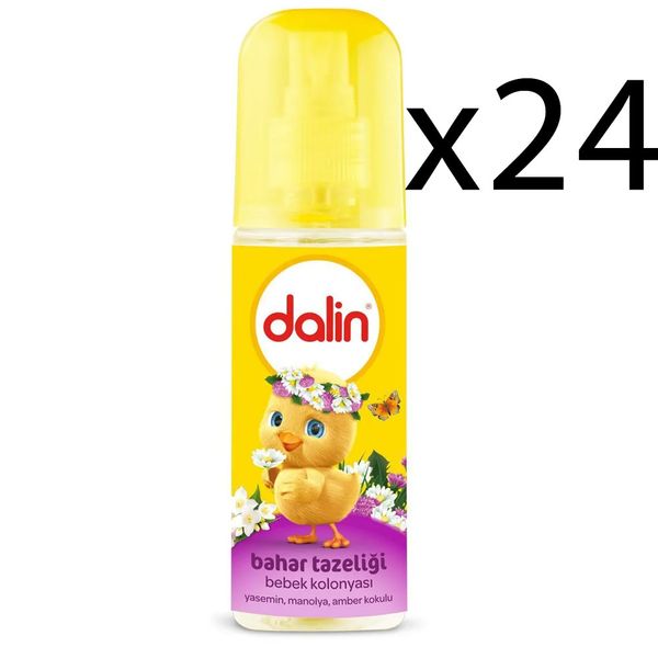 Dalin Bahar Tazeliği 24x150 ml Bebek Kolonyası