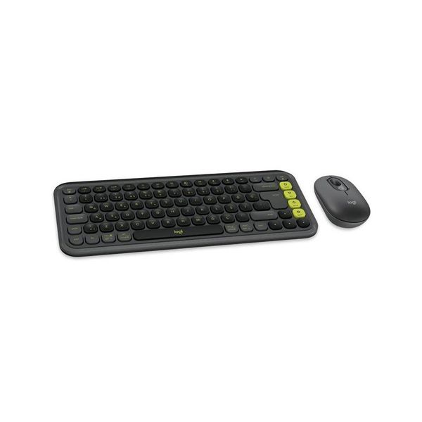 Logitech Pop Icon Combo 920-013075 Gri Kablosuz Klavye Mouse Seti
