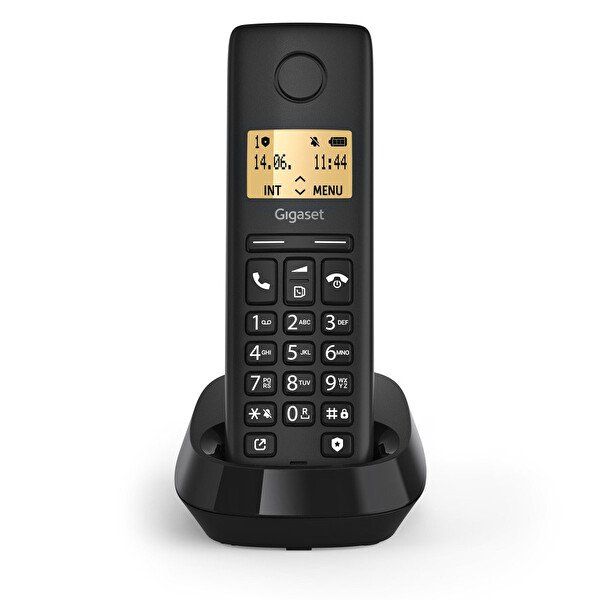 Gigaset Pure 100 Siyah DECT Kablosuz Telsiz Telefon