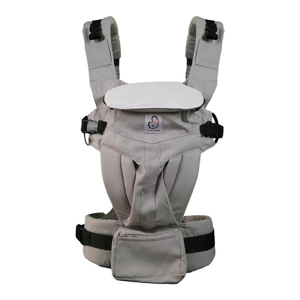 Solomombaby Her Yöne Gri Ergonomik Kanguru