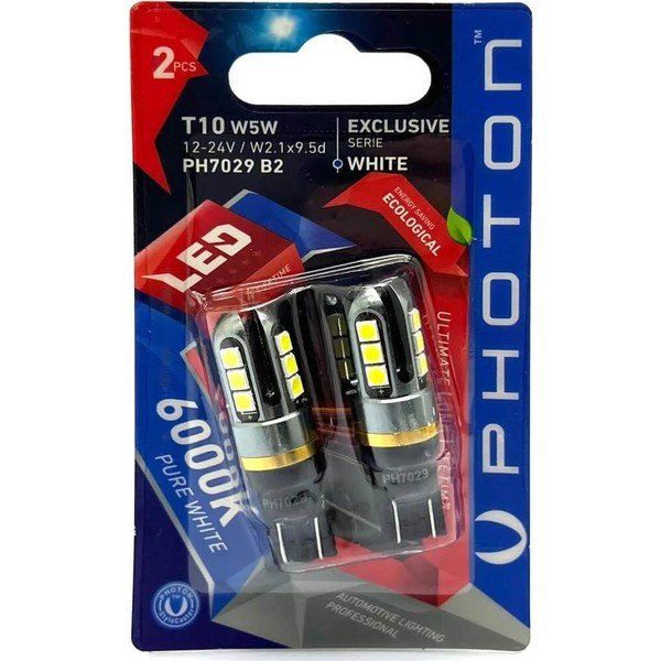 Photon T10 W5W PH7029 B2 Beyaz Park Ampulü
