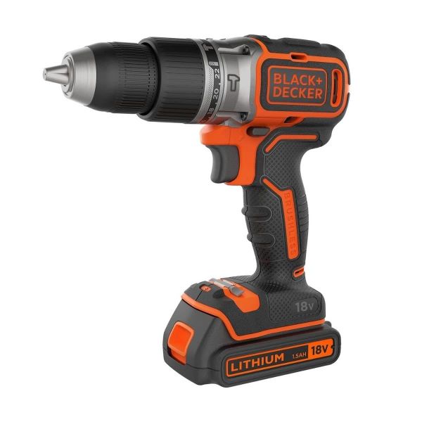 Black & Decker BCD383D2XK-QW Çift Akülü Darbeli Matkap