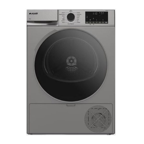 Arçelik 1001 KMX S 10 kg Gümüş Çamaşır Kurutma Makinesi