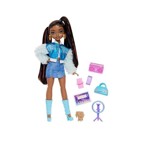 Barbie HYC22 Dream Besties Brooklyn Aksesuarlı Bebek