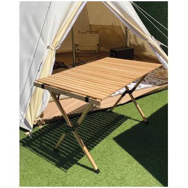 Nurgaz NG C106 Campout Katlanır Ahşap Kamp Masası