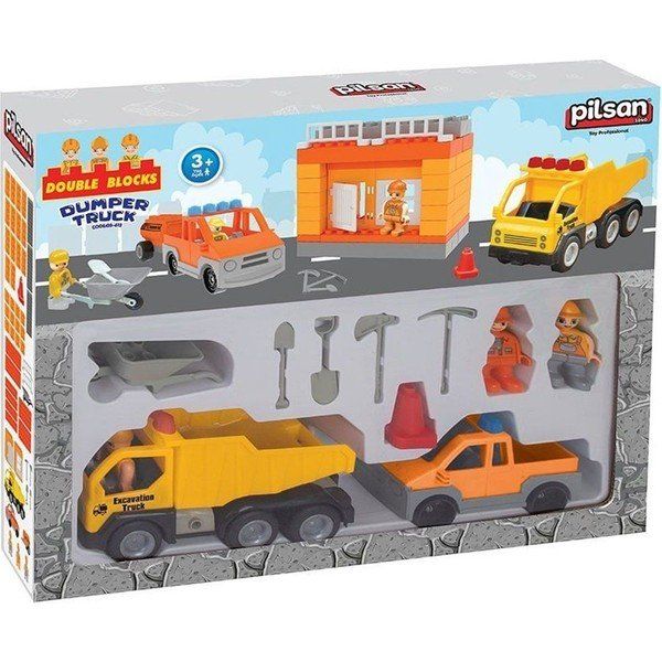 Pilsan Oyuncak 03 612 Double Blocks İnşaat Seti