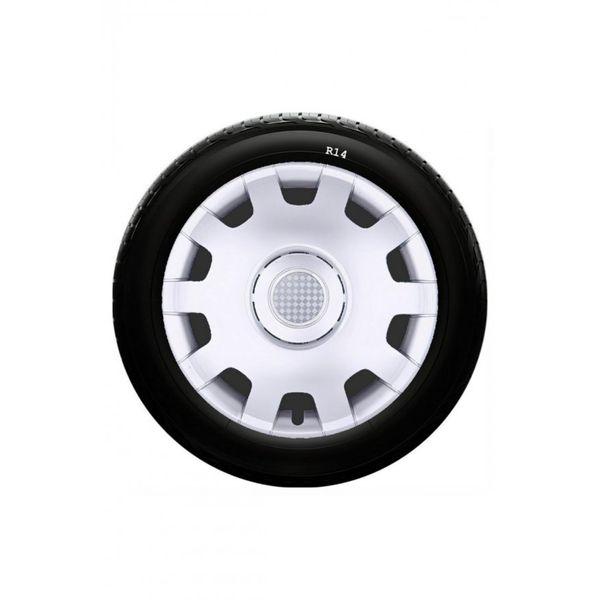 Alfa Romeo SKS-SJS 212 14 İnç 4 Adet Kırılmaz Jant Kapağı