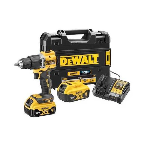 Dewalt DCD100YP2T 18 V 5 Ah 100. Yıla Özel Darbeli Matkap Kiti