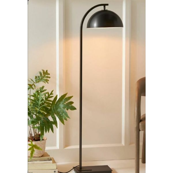 Mylights Retro Rustik Vitage Metal Yerden Aydınlatma Köşe Lambası Lambader