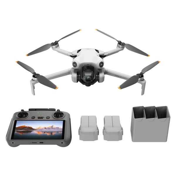 DJI Mini 4 Pro Fly More Combo Plus RC 2 Ekran Kumandalı Drone