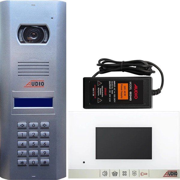 Audio 1198B 12 Daire 4.3 İnç Görüntülü Diafon