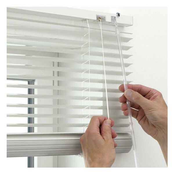 Linadora Pvc 25 mm 120x160 cm Beyaz Jaluzi Perde
