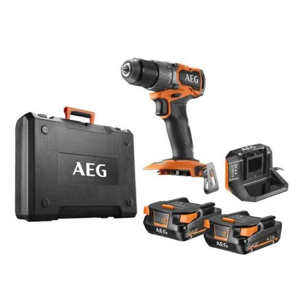 AEG BSB18SBL2-202C 2.0 Ah Kömürsüz Darbeli Matkap