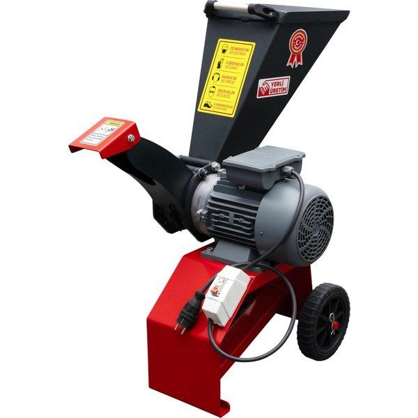 Aydınmaksan MDO-007E 7 hp Mobil 220 Volt Elektrikli Dal Öğütme Makinesi
