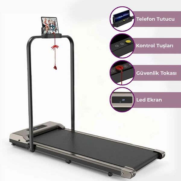 Relax RL-890 Uzaktan Kumandalı Katlanabilir Koşu Bandı