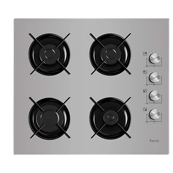 Ferre G2240 CE Gri Cam Set Üstü Ocak