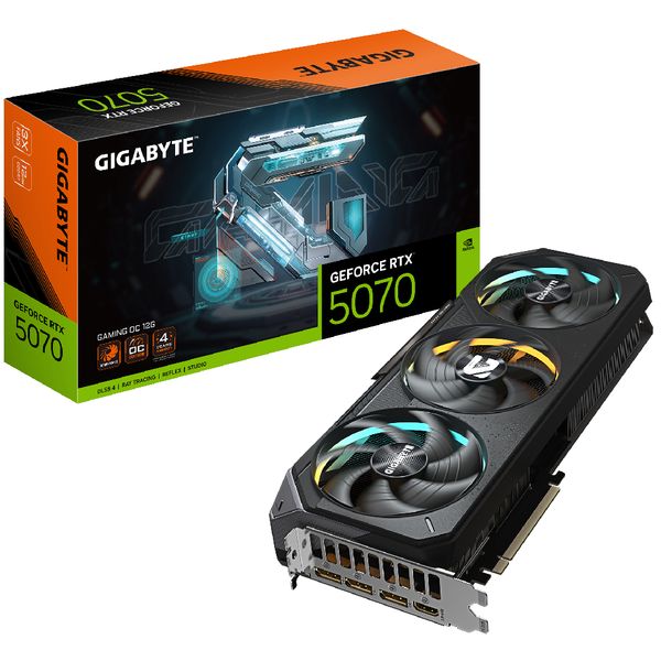 Gigabyte GeForce RTX 5070 Gaming OC GV-N5070GAMING OC-12GD 12GB GDDR7 Ekran Kartı